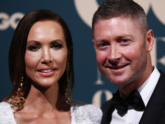 Kyly and Michael Clarke are living in separate properties.