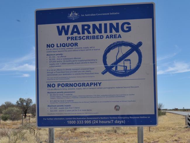 Alcohol restrictions were introduced in the Northern Territory in 2007.