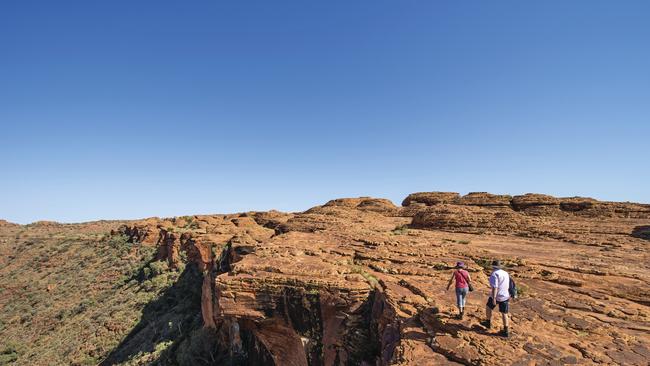 Rim Walk at Kings Canyon in the Northern Territory.