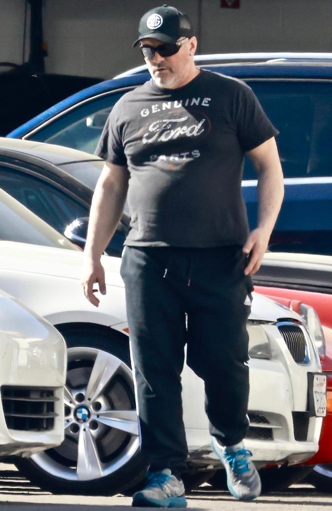 Actor Matt LeBlanc was spotted at the weekend cutting a very different figure. Picture: BACKGRID/Javiles/Bruce