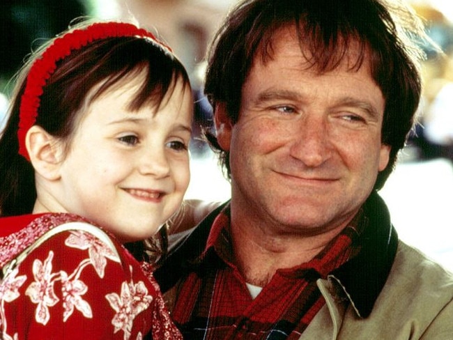 Desperate Dad #1 Robin Williams in Mrs Doubtfire.