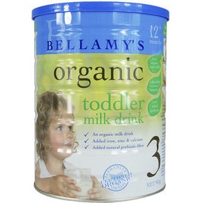 Bellamy's Organic Toddler Milk Drink.