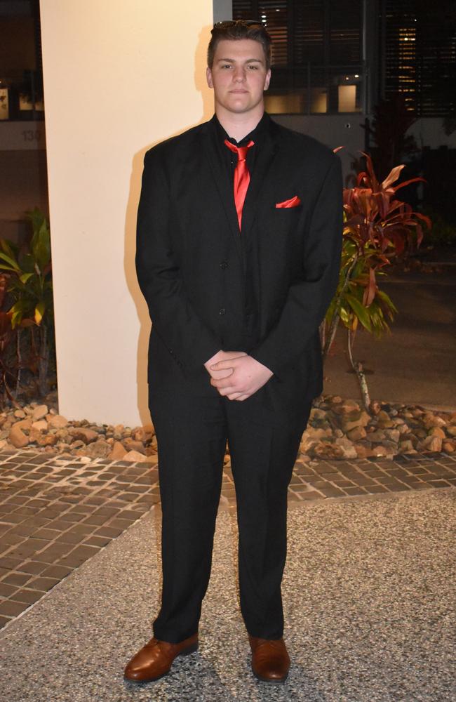 Jake arriving at the 2022 Noosa District State High School Formal. Picture: Eddie Franklin