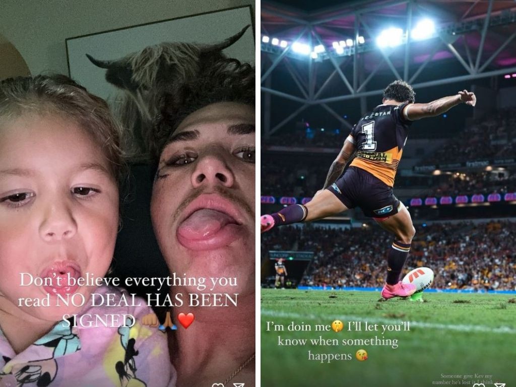 Reece Walsh takes to Instagram.