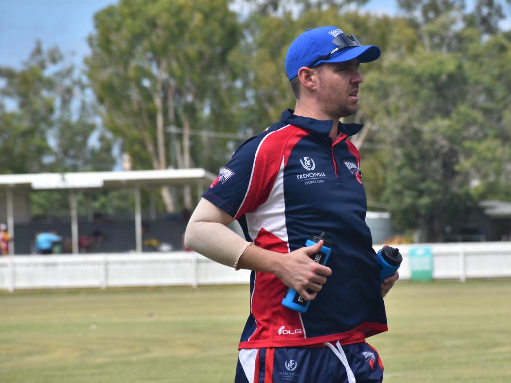 Central Queensland Cricket Championships, senior men, Callide/Dawson versus Rockhampton, Rockhampton Cricket Grounds, on February 22, 2025.