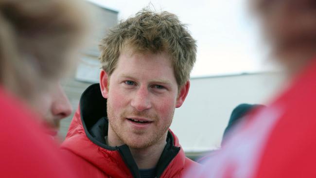 Prince Harry shared in book that he returned home from the North Pole with frostbite on his penis. Picture: David Cheskin/AFP