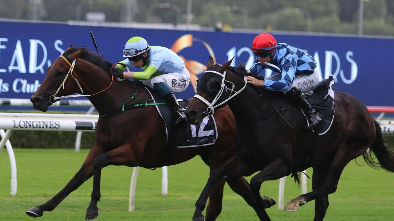 Tim Clark will partner the Paul Perry-trained Sky Lab in the TAB Epsom. Picture: Grant Guy