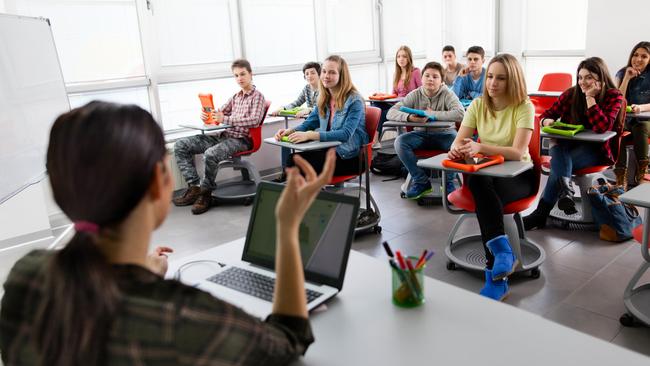 At least 15 schools in Queensland have 18 students per teacher, while several have just eight. Picture: istock