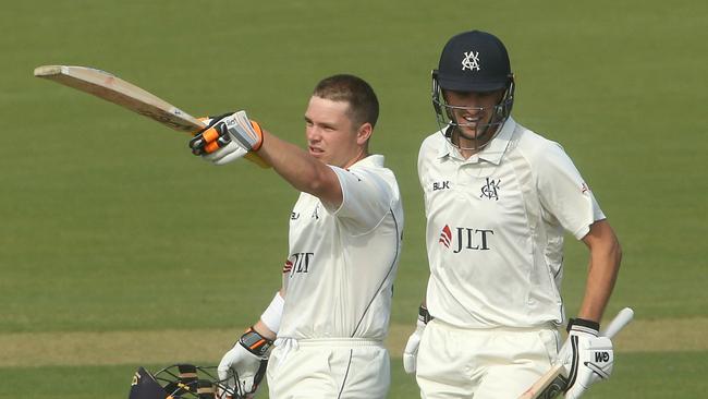 Marcus Harris had confidence in his technique and was adamant he wasn’t out of form after a lacklustre Ashes. Picture: AAP