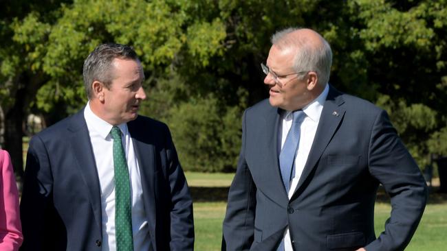 Scott Morrison reformed the GST system in 2018 to ensure Western Australia received a ‘fair share’. Picture: NCA NewsWire / Sharon Smith