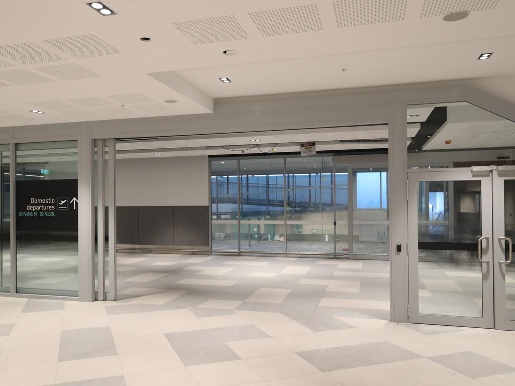 Inside Gold Coast Airport's new $500m terminal expansion. Picture Glenn Hampson.