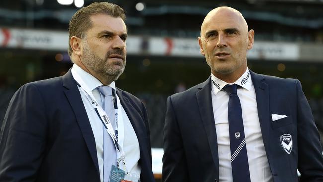 Kevin Muscat is in the conversation to replace Ange Postecoglou.