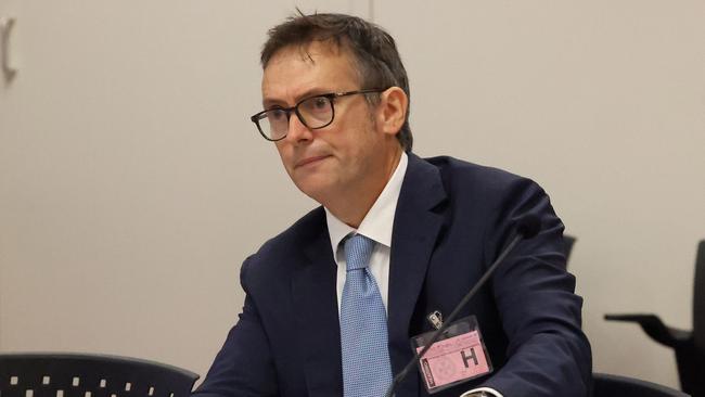 Human Rights Commissioner Scott McDougall at Parliament House in Brisbane. Picture: Liam Kidston