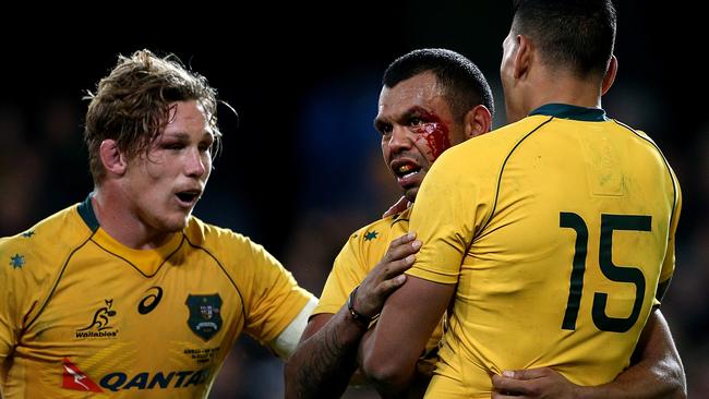 Kurtley Beale had an outstanding game against the All Blacks.