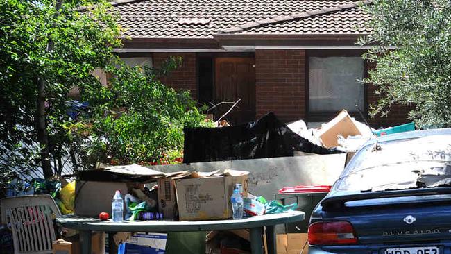 Neighbours say the stench from the property can be unbearable. Picture: Michael Milnes.