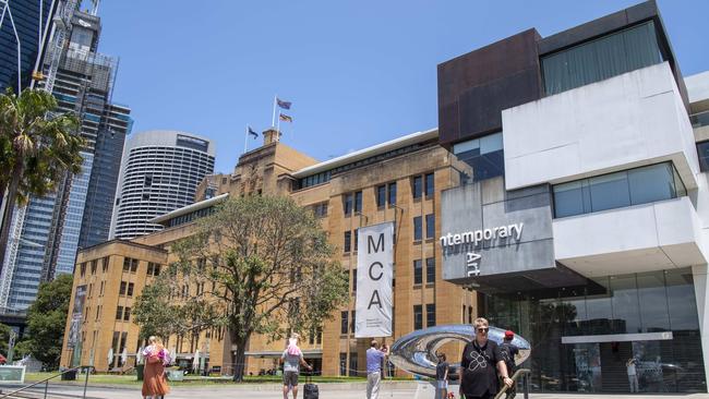 The Museum of Contemporary Art will charge visitors a $20 admission fee from January 31. Picture: Simon Bullard