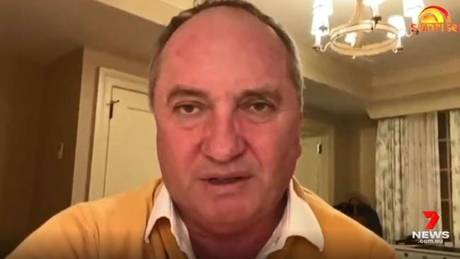 Barnaby_Joyce has tested positive for COVID and been forced to isolate while on official business in the US.