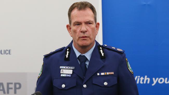 NSW Police Deputy Commissioner David Hudson says he fears this is just the beginning. Picture: Getty Images