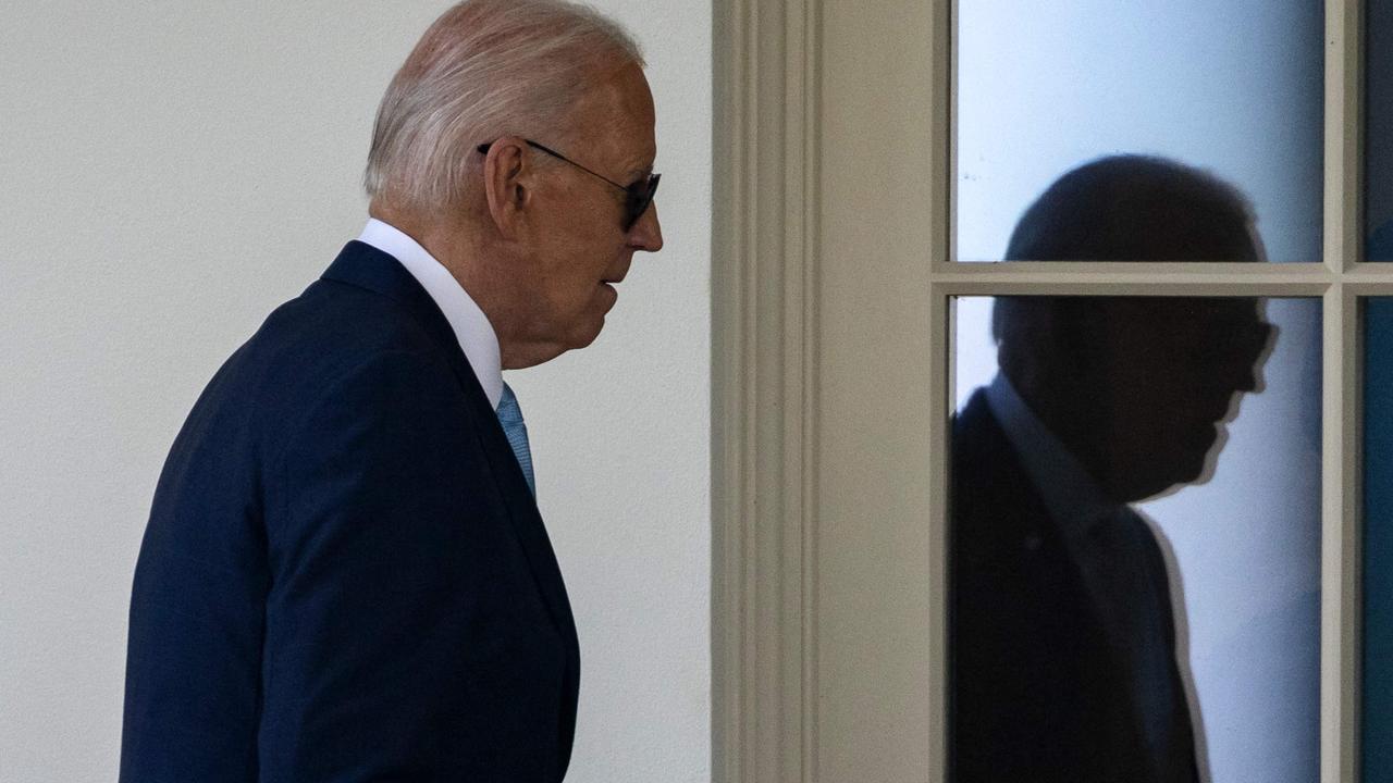 Joe Biden was unceremoniously forced out of the race after his terrible performance in the first presidential debate. Picture: Samuel Corum/AFP