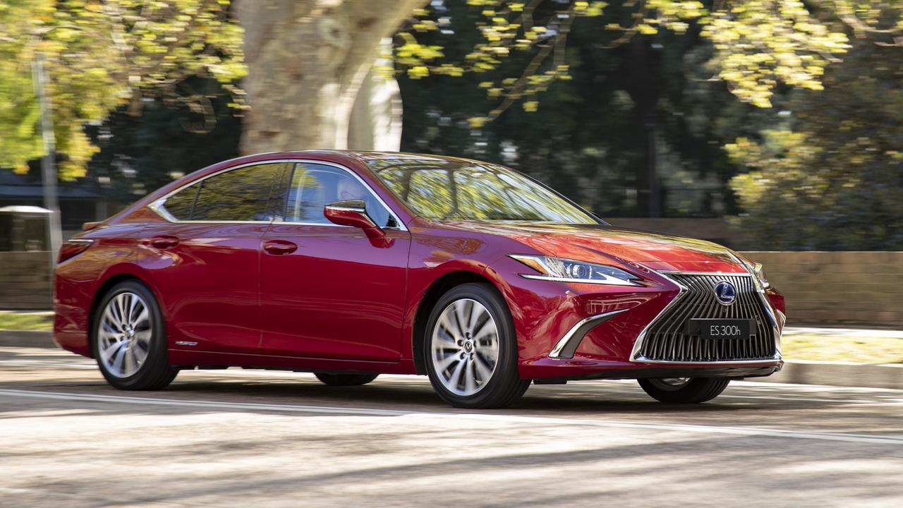 The Lexus ES is a lot of car for the money.