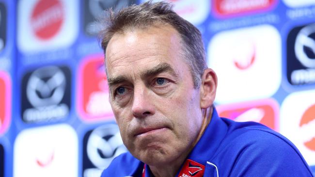 Alastair Clarkson is adamant he has the passion to coach the Kangaroos out of trouble (Photo by Josh Chadwick/AFL Photos/via Getty Images)