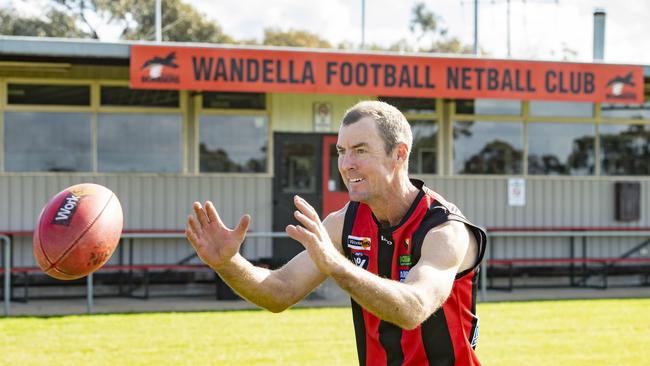 Ryan Lancaster plays his 400th senior match for Wandella on Saturday. Picture: Zoe Phillips