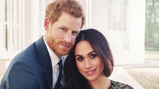 The new royal glamour couple, Prince Harry and Meghan Markle. Picture: AP