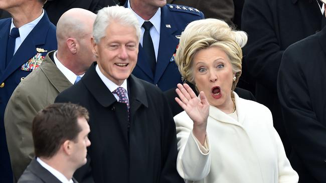 Bill Clinton set the stage for his wife’s potential 2024 candidacy, referring to her in a recent interview as ‘the most qualified person to run for office in my lifetime, including me’. Picture: AFP