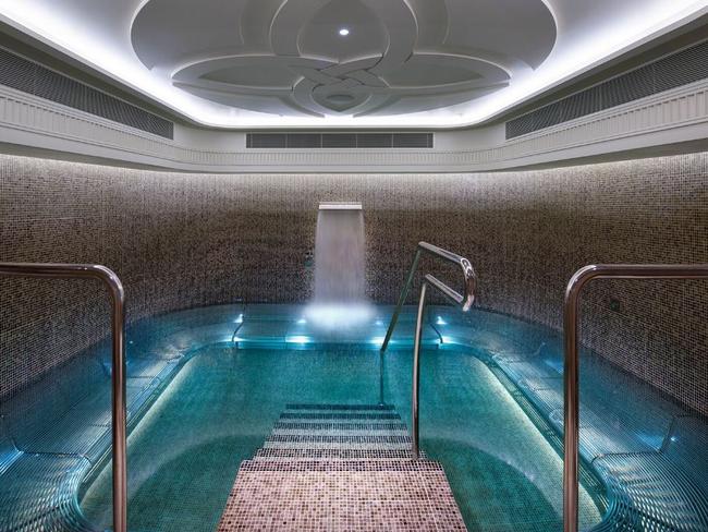 The female vitality pool at Crown Towers Melbourne. Picture: Crown Towers Melbourne