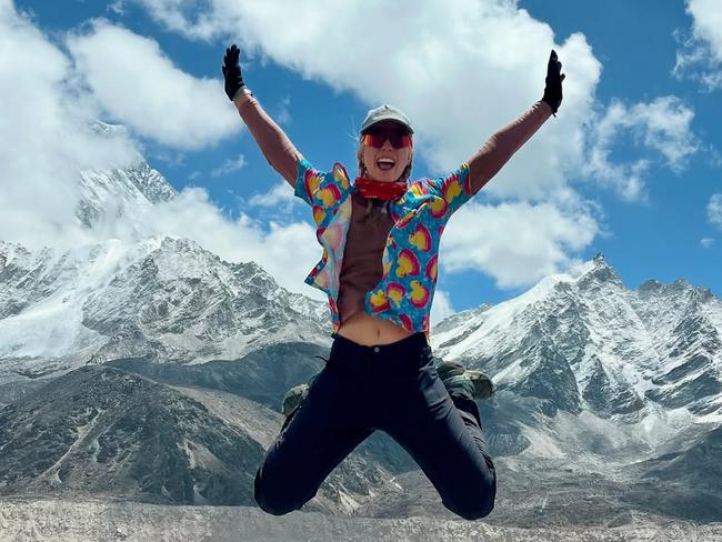 Bianca Adler, 17 from Melbourne is attempting to be the youngest Australian to summit Mt Everest. Source https://www.instagram.com/bianca_adler1/