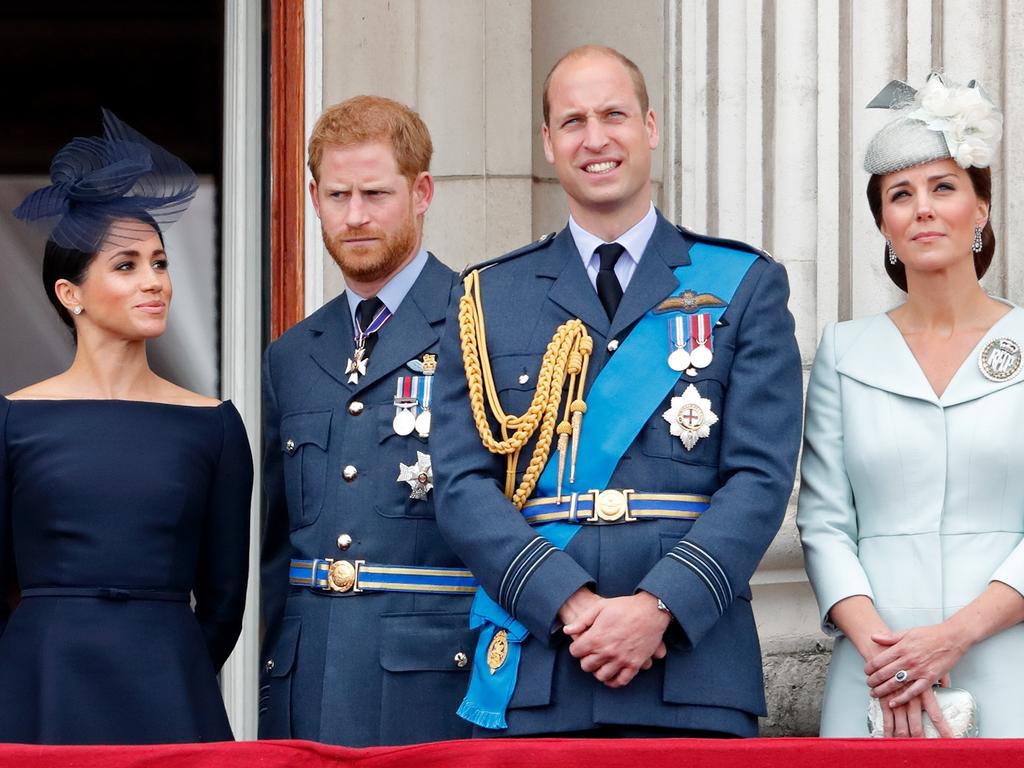 The series exposed the feud between Prince Harry and brother Prince William Picture: Getty Images