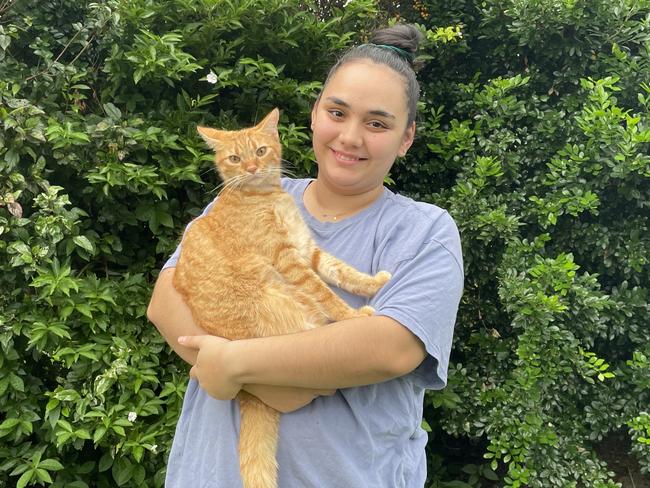 Tiara Richardson is raising funds to help cover ongoing vet bills for her two-year-old tabby cat Milo, who was diagnosed with melioidosis, a bacteria-borne disease rarely found in domestic pets.