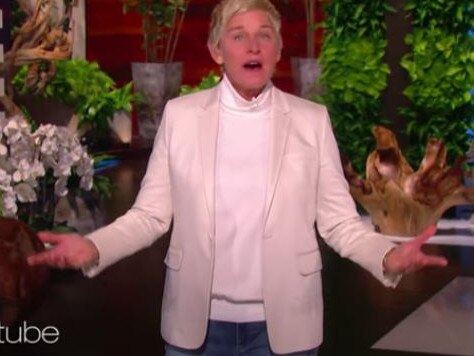 Ellen DeGeneres was reportedly emotional after the show’s taping. Picture: YouTube