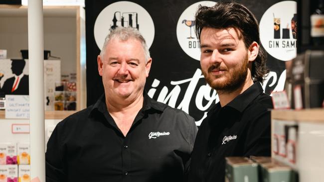 Founder David Box (left) is also the author of “Australian Gin”. Picture: Instagram.