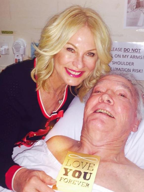 Kerri Anne Kennerley and her husband John celebrating their 32nd year of marraige.