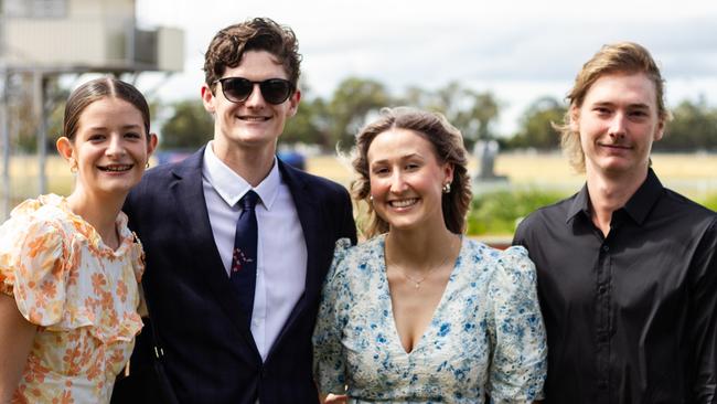 Cayley Voss, Hamish Young, Libby Dullaway and Cooper Mortensen