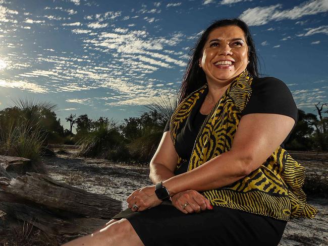 1/4/2021Vanessa Kickett, chairwoman of the South West Aboriginal Land and Sea Council that has just finalised an historic $1.3 billion deal between the 35,000 Noongar people of Western Australia and the WA government Pic Colin Murty The Australian