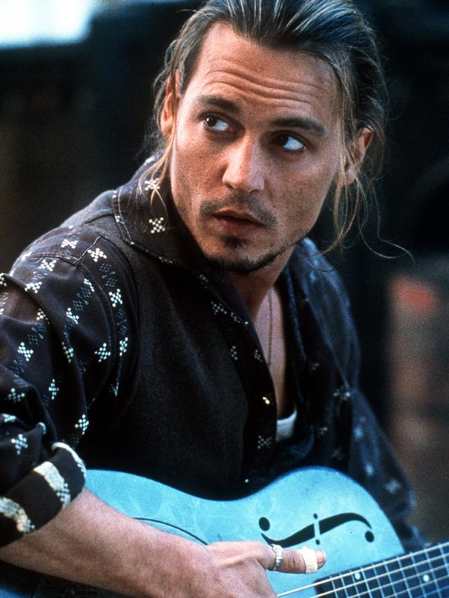 Depp as Roux in a scene from 2000 film 'Chocolat'. Picture: Supplied