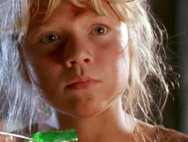 Richards in Jurassic Park, aged 12.