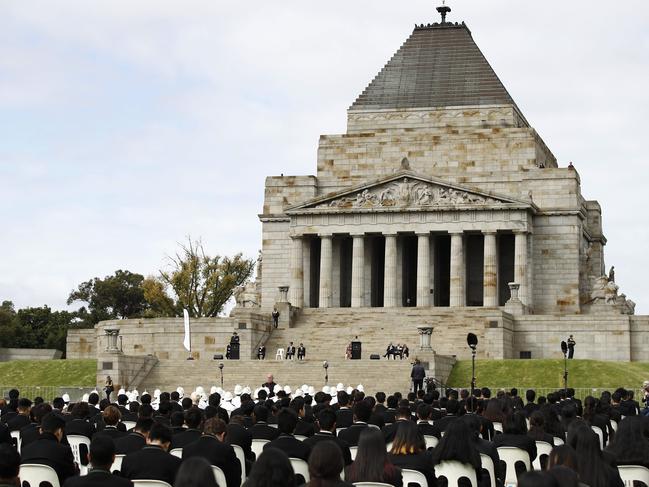 Many volunteers increased their roles in the post-pandemic return to The Shrine’s operations. Picture: Daniel Pockett