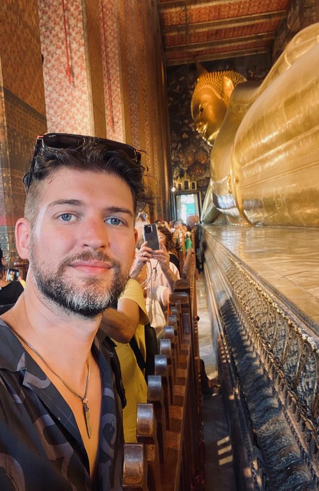 The Reclining Buddha inside the Wat Pho complex was huge.