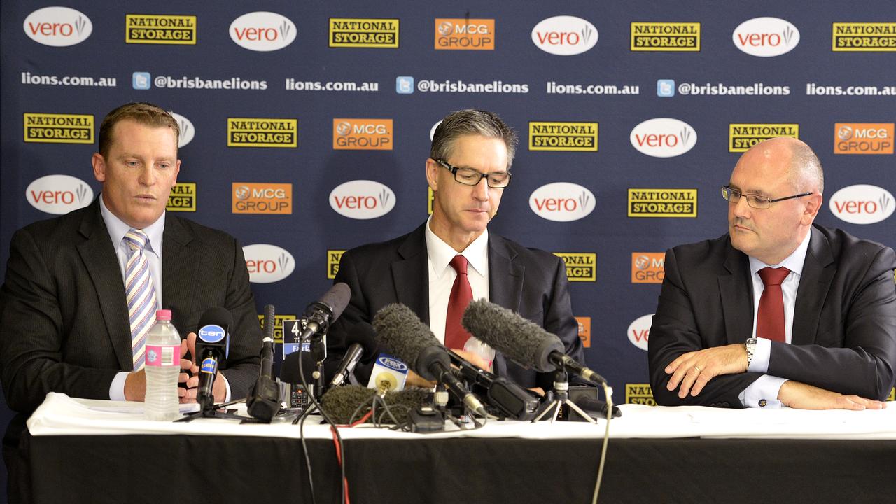 Voss after being sacked by Brisbane in 2013. Picture: Bradley Kanaris