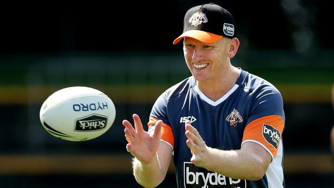 Andrew Webster‘s time in the big chair might only last one game. Photo: Gregg Porteous