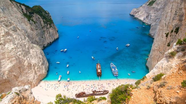 Discover the beauty of Navagio Bay.