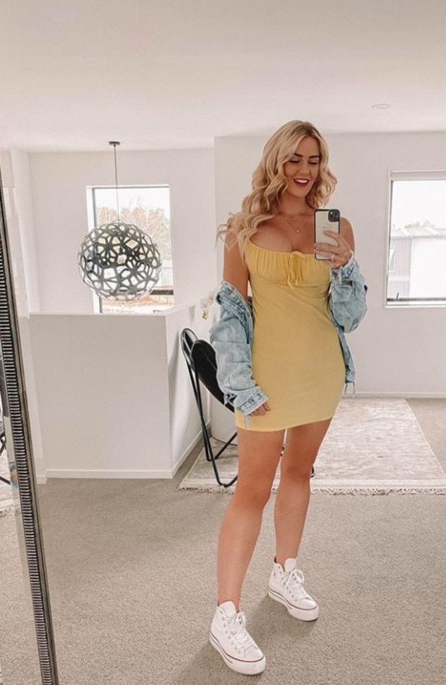 Simone underwent gastric sleeve surgery which ‘saved my life’, giving her the tools to reinvent her eating and ‘take a good hard look at my exercise habits’. Picture: Instagram/SimoneAnderson