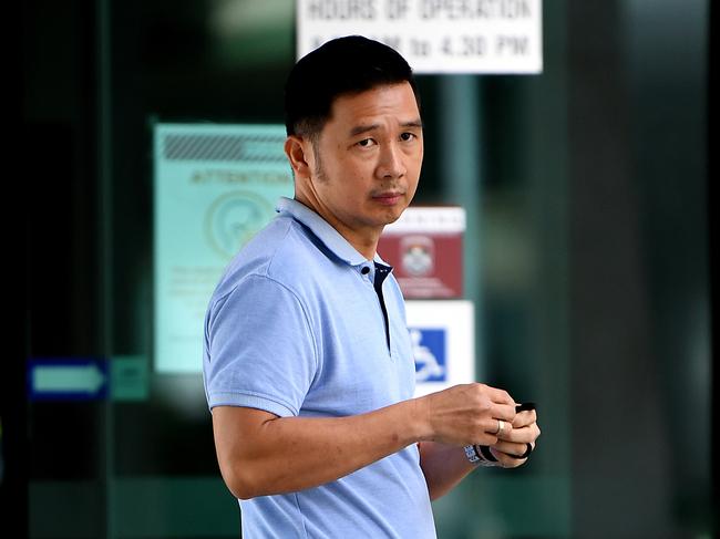 Thong Duy Vo leaves the Magistrates Court in Brisbane. Picture: NCA NewsWire / Dan Peled