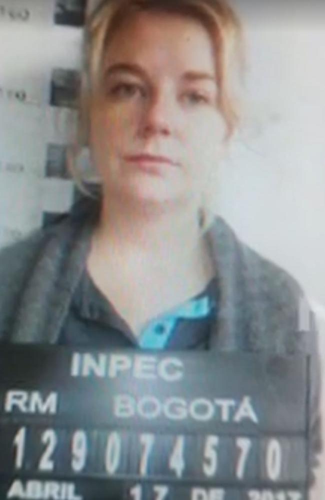 Cassandra Sainsbury’s mug shot . Picture: 7 News