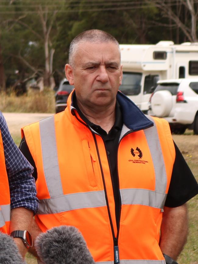 Civil Contractors Federation Tasmania chief executive Andrew Winch. Picture: Stephanie Dalton