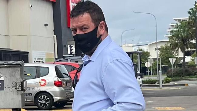 Sam Schmidt leaving Maroochydore Magistrates Court on Wednesday. Picture: Sunshine Coast Daily.