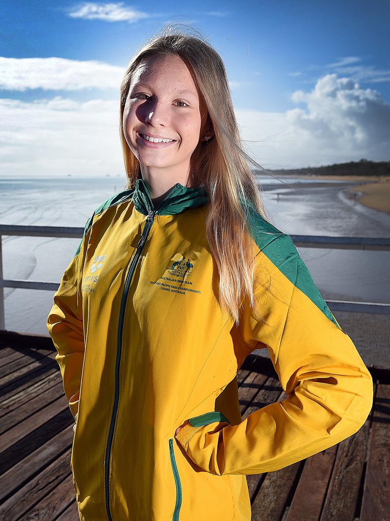 Swimmer Keira Stephens heading to the Para Pan Pacs in Cairns. Photo: Alistair Brightman.